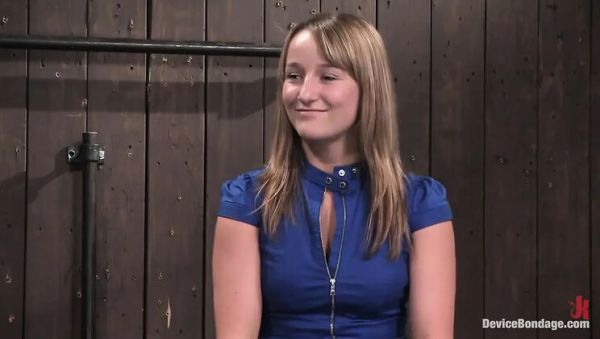 Jessie Cox Fucked Hard with Ball Gag & Bondage - Blonde Slut Begs for Cum - veryfreeporn.com - Britain on systemporn.com