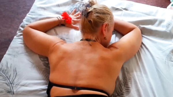 Selena701 Hot Mature Blonde in Tights Fucks and Sucks POV - veryfreeporn.com - Germany on systemporn.com