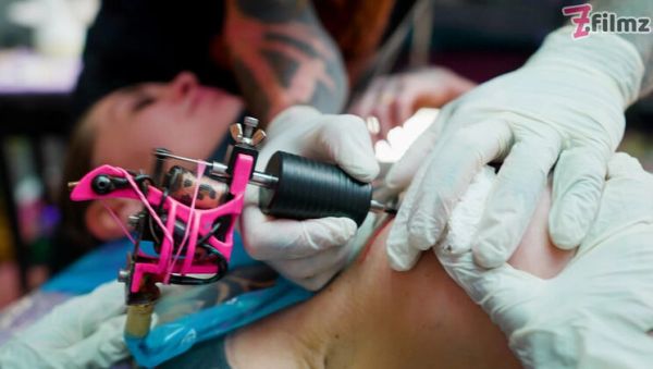 Big Dick Tattooed Foursome - Merry's Anal Adventure with Double Blowjob & Facial - veryfreeporn.com - Britain on systemporn.com