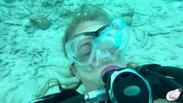 Supergirl Fucked Hard by Horny Octopus - Big Clit MILF Solo Underwater Sex - porntry.com - Usa on systemporn.com