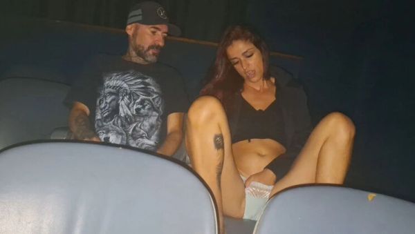 Amateur Redhead Wife Gets Fucked by Strangers in Porn Theater - Public Sex & Cumshot - porntry.com on systemporn.com