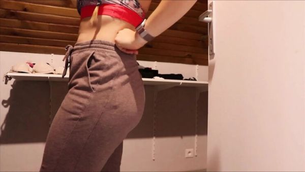 French student Mimi Sexy caught nude by landlord stealing her panties - porntry.com - France on systemporn.com