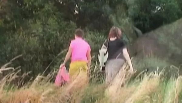 Thick Redhead Granny Gets Cum on Her Big Tits Outdoor - porntry.com on systemporn.com