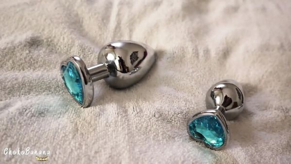 First Time Anal: Chokobanana Tries 3 Size Butt Plug Solo - porntry.com on systemporn.com