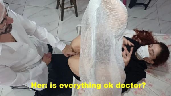 Naughty Gynecologist Fingers Horny Latina Patient Pussy - porntry.com - Spain - Portugal on systemporn.com