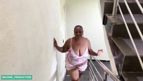 Hot Lesbian Scene: Mature BBW Granny Roxy and Queen Vusi Scissoring Nude - porntry.com on systemporn.com