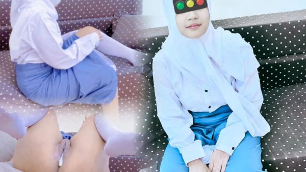 Indonesian Hijab Schoolgirl Stepsister Creampie - Tight Pussy Fucked Hard by Brother in Uniform - porntry.com - Indonesia on systemporn.com