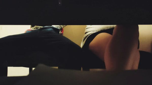 Classmate Jerks Him Off Under The Table - Lilifafa Amateur Handjob Cumshot - veryfreeporn.com - France on systemporn.com