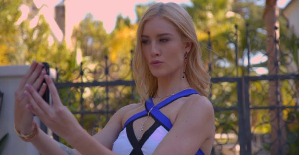 Skinny teen Mazzy Grace rides cock in doggy style on the bed - alphaporno.com on systemporn.com