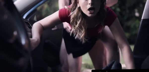 PURE TABOO Desperate Hitchhiker In Trouble Kristen Scott Seduces Escaped Criminal To Save Her Life - inxxx.com on systemporn.com