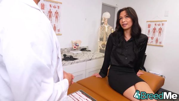 Gets A Very Thorough Physical Test And A Huge Creampie - Scarlett Alexis - videomanysex.com on systemporn.com