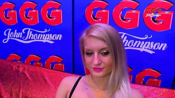 Blonde Bombshell Anna Swallows Big Cum in Casting Couch Fuck - porntry.com - Germany on systemporn.com