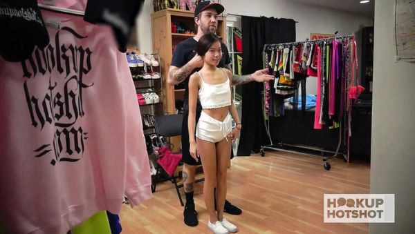 BTS: Tiny Slut Vina Sky Gets Fucked Hard by Bryan Gozzling - porntry.com - Britain on systemporn.com