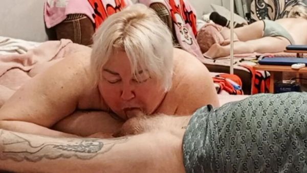 Stepmom Swallows Gentle Blowjob and Cum in Mouth - porntry.com on systemporn.com