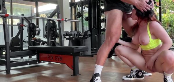 Gym Encounter: Rough Sex with Fit Brunette - inxxx.com on systemporn.com