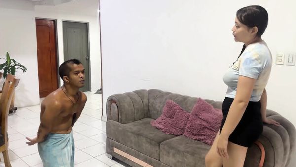 Rich Neighbor Gets Wifi Key and Fucks Me in My Towel - xxxfiles.com - Spain on systemporn.com