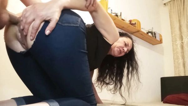 Deep in my warm wet ass – slut gets anal creampie - porntry.com on systemporn.com