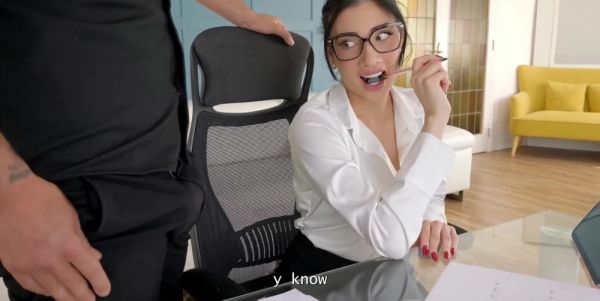 Boss Gets An Anal Fuck From Her Employee In The Office, Ending With A Creampie In Her Ass! With Papi Rodriguez And Emily Pink - upornia.com - Colombia on systemporn.com