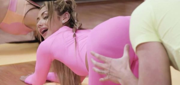 Hostel Yoga Oral Amid Group Stretch - inxxx.com on systemporn.com
