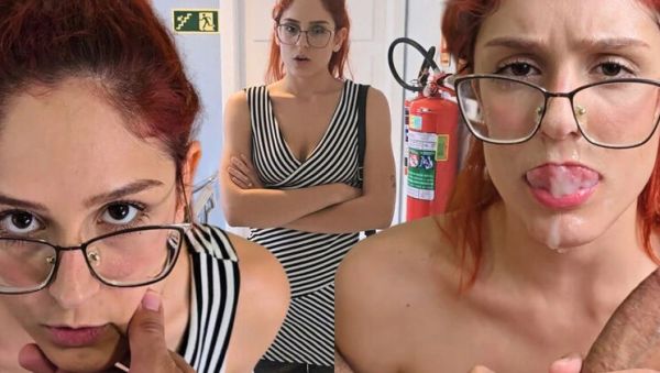 Please Leave My Student Alone, I'll Be Your Bitch – Latina Redhead Slut Sloppy Blowjob - porntry.com - Brazil on systemporn.com