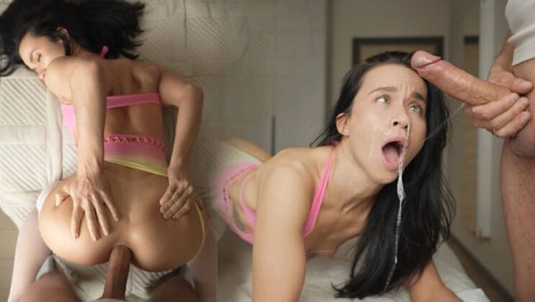 Seduced my roommate and he pounded my tight ass till he cummed on my face - veryfreeporn.com - Russia on systemporn.com