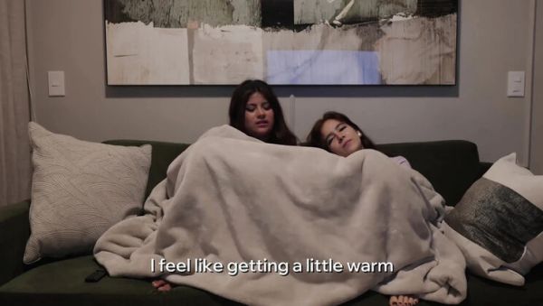 Best Friends BonnieBelmonte and Teen Latina Scissoring Under Sheets - porntry.com - Spain on systemporn.com