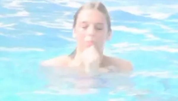 Hot Busty MILF Krystal De Boor Flashing in Swimming Pool - xxxfiles.com - Germany on systemporn.com