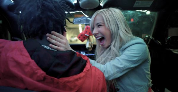 Blond babe Kenzie devours Louie's huge dick in HD - alphaporno.com on systemporn.com