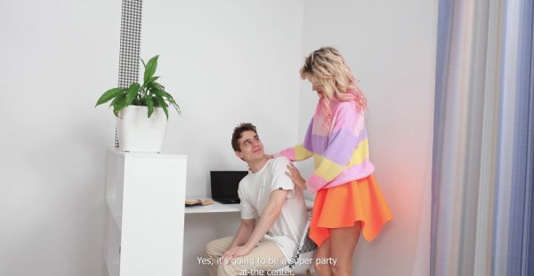 Maddy Nels*** & Novella Night: Brunettes on a Sofa - alphaporno.com on systemporn.com