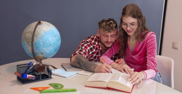 Skinny sorority slut deepthroats cock in HD while moaning on the couch - alphaporno.com on systemporn.com