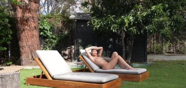 Super Slut Lily Phillips sunbathes NAKED in front of Step Brother - inxxx.com on systemporn.com