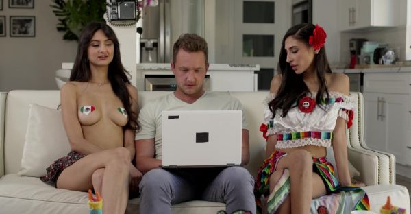 Van Wylde's big dick pleases three stunning babes in an HD threesome - alphaporno.com on systemporn.com