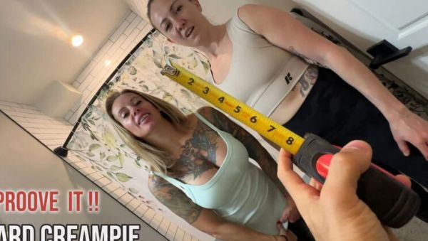 Bigmax8inch Proves 8 Inch Dick Size Hard Creampie 2 Girls Threesome - porntry.com - Britain on systemporn.com
