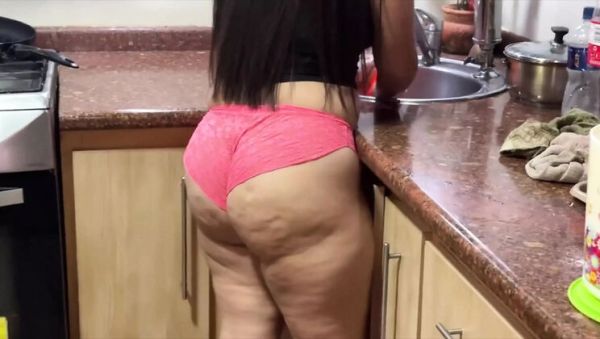 Big Ass Stepmom Caught By Son In Law! Amateur Latina Homemade Anal Sex - xxxfiles.com - Spain on systemporn.com