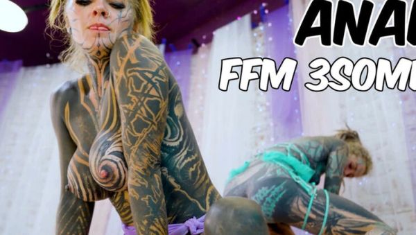 Heavily Tattooed Teens Fuck Hard: ATM, Gapes & Facial with Eric - xxxfiles.com - Britain on systemporn.com