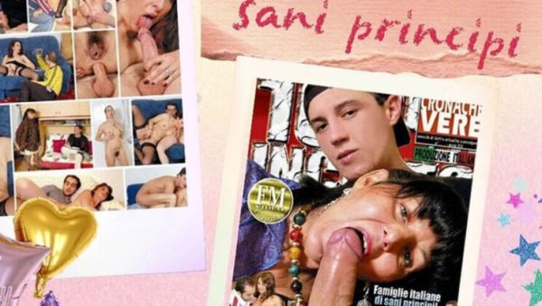 Italian Family Vintage Anal: Veronica Rossi Takes Big Natural Tits Doggy Style with Cum in Mouth - veryfreeporn.com - Italy on systemporn.com