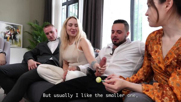 Kira Stone & Oksana Katysheva Naked Interview - Hot MILF Bella Mur Gets Deep Throat & Rough Gang Bang Fuck by Two Big Cocks - porntry.com - Russia on systemporn.com