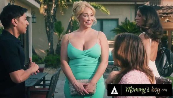 StepMom Penny Barber Caught Fucking Stepson With Friend - Big Tit MILF Joins Group Sex & Squirts - porntry.com on systemporn.com