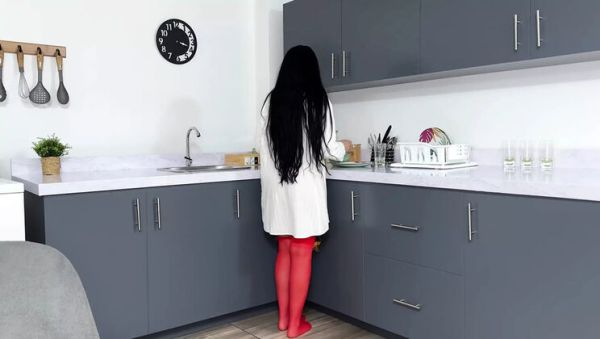 POV Fucking My Busty Stepmom Hard in Kitchen to Solve Her Problems - Stella Osorio - porntry.com - Spain - Colombia on systemporn.com