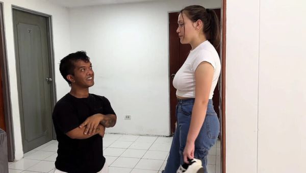 Midget Fucks Latina Stepsister Hard - Big Natural Tits Teen Blowjob & 4K Sex - xxxfiles.com - Usa - Spain on systemporn.com