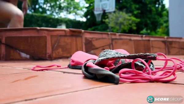 Big Tits Blonde Renee Ross Poolside Solo Masturbation Hottest Newcomer - porntry.com - Britain on systemporn.com