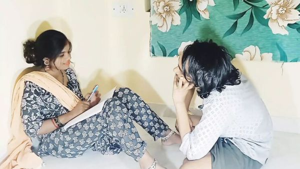 Indian Teacher Vija Full Sex Video with Student - Desi Aunty Homemade XXX Chatting - porntry.com - India on systemporn.com