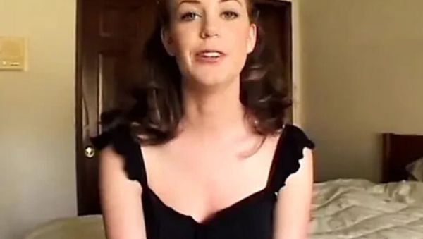 Cute Teen Brunette Slut Swallows Hard Cock - Blowjob POV Cum in Mouth - porntry.com - Britain on systemporn.com