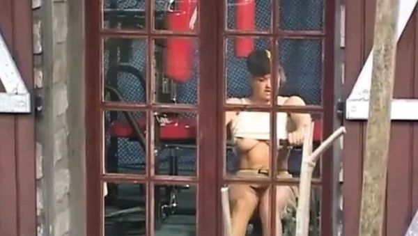 German Teen in Short Skirt Gets Anal Fuck From Gardener - veryfreeporn.com - Germany on systemporn.com