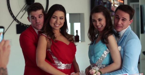 Skinny Riley and Melissa pleasure each other in a wild foursome - alphaporno.com on systemporn.com