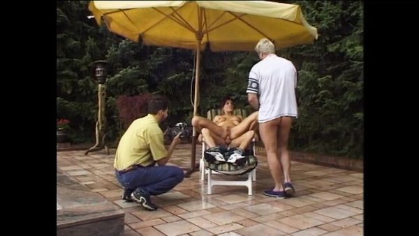 Fantastic Busty MILF Takes Two Big Cocks - Anal & Cum in Mouth Threesome - veryfreeporn.com - Germany on systemporn.com