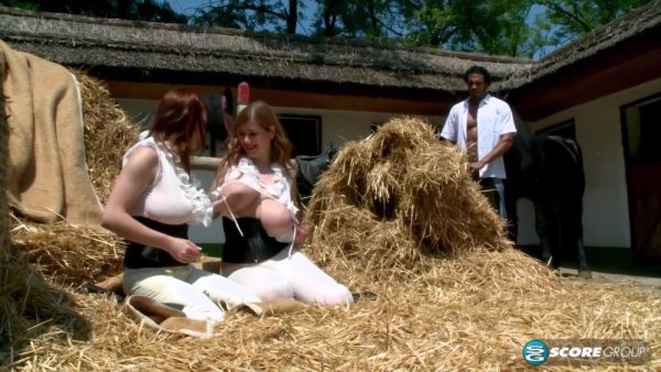 Eric Swiss, Christy Marks And Terry Nova - 4-way Fuck In A Barn - upornia.com - Switzerland on systemporn.com