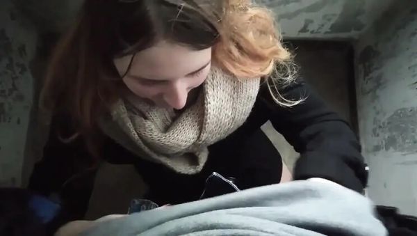 College Coed Fucked Hard at Campus Entrance - SweetAndFlow POV - veryfreeporn.com - Russia on systemporn.com
