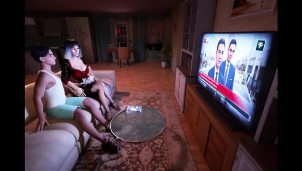 Big Tits Granny Seduces Young Man - Anal, Blowjob & Squirting 3D Sex - porntry.com - Britain on systemporn.com