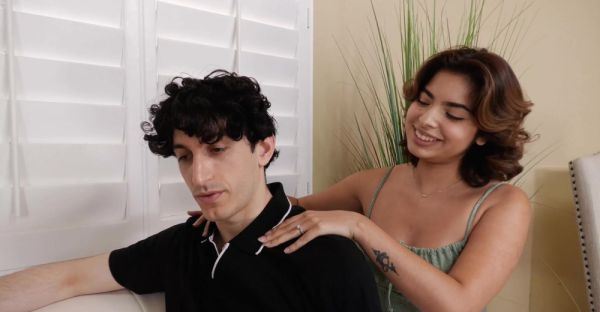 Nick stroking Hazel's hazelnut heart in a variety of positions - alphaporno.com on systemporn.com